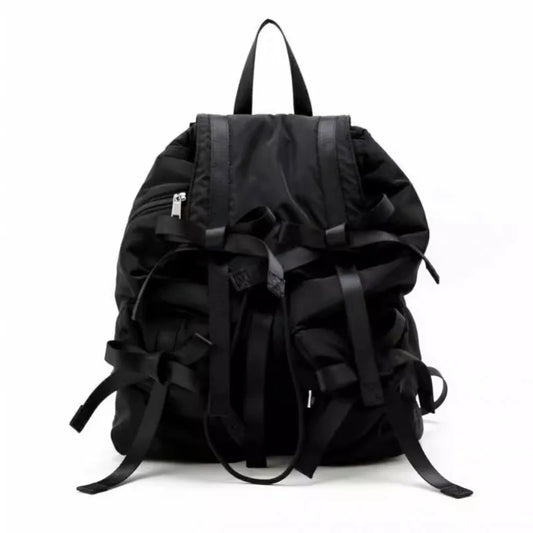 Bow-Detail Pocket Backpack