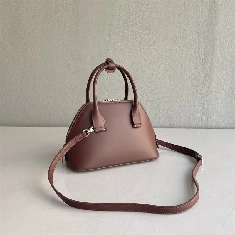 Zip-Top Dome Handbag