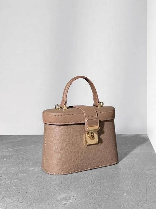 Top-Handle Box Bag