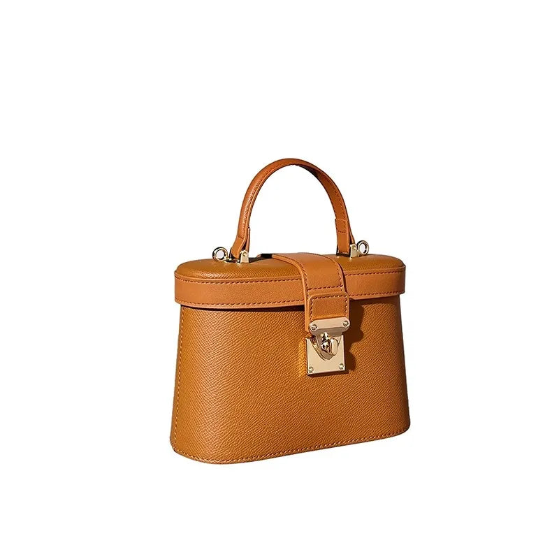 Top-Handle Box Bag