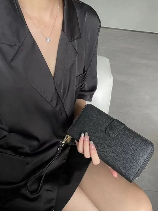 Tab-Front Wristlet Wallet