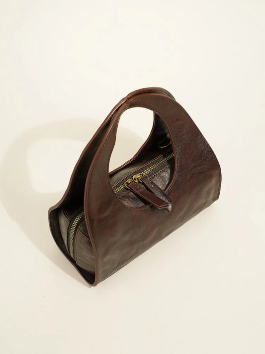 Cutout-Handle Handbag