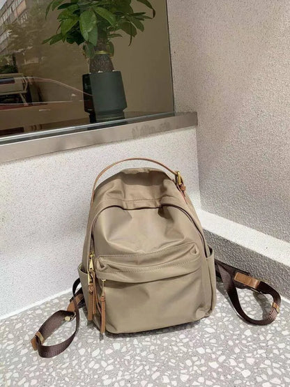 Gathered Front-Pocket Backpack