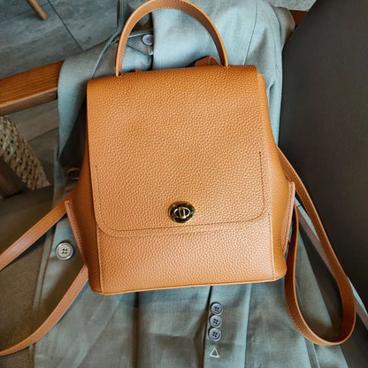 Turn-Lock Flap Backpack