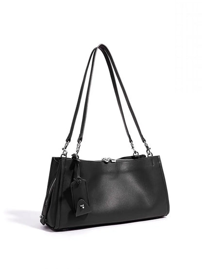 Trapeze Zip-Top Shoulder Bag