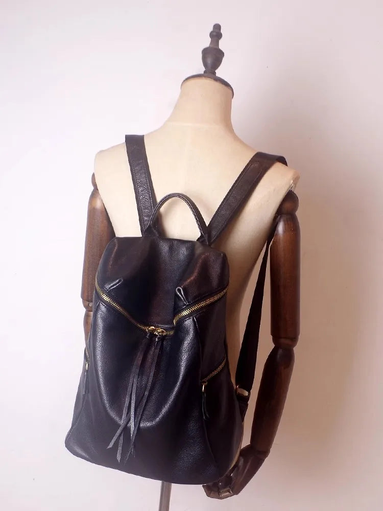 Foldover Zip Backpack