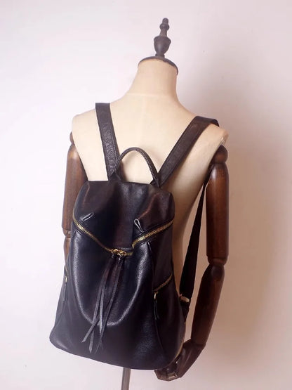 Foldover Zip Backpack