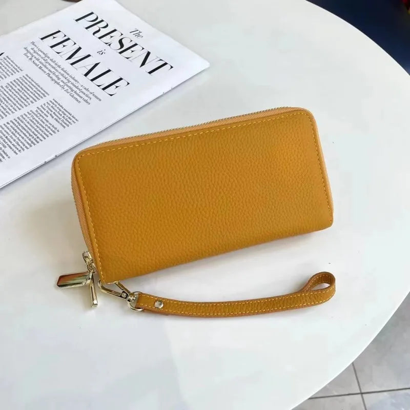 Double-Zip Wristlet Wallet