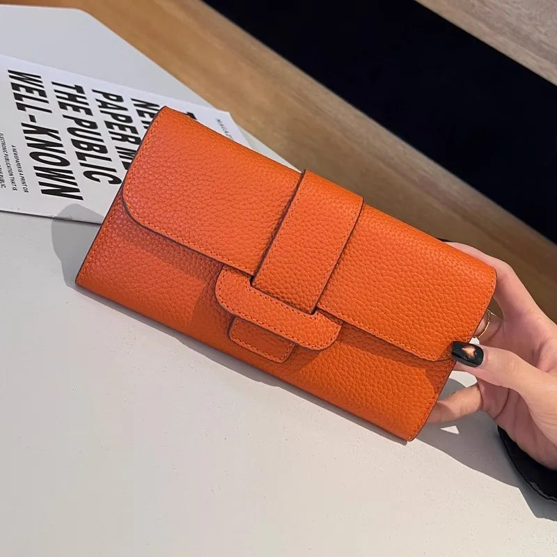Tab-Flap Chain Shoulder Bag