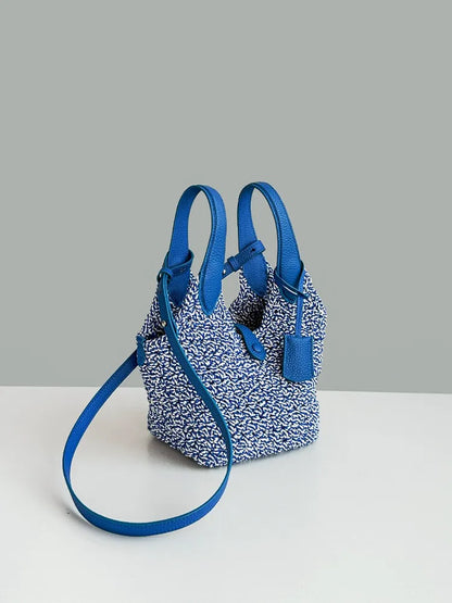 Textured Bucket Bag