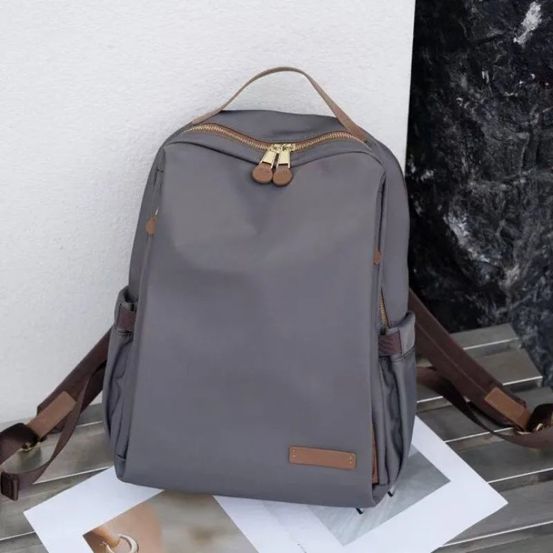 Zip-Top Side-Pocket Backpack