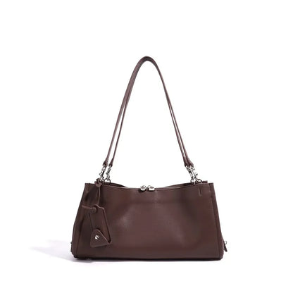 Trapeze Zip-Top Shoulder Bag