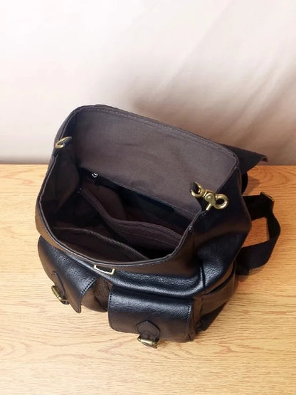 Twin-Pocket Flap Backpack