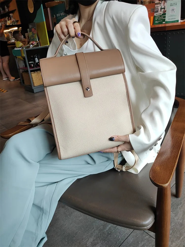 Structured Flap Backpack