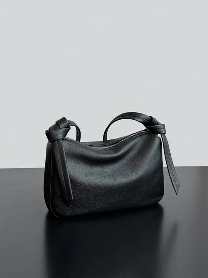 Knotted-Strap Shoulder Bag