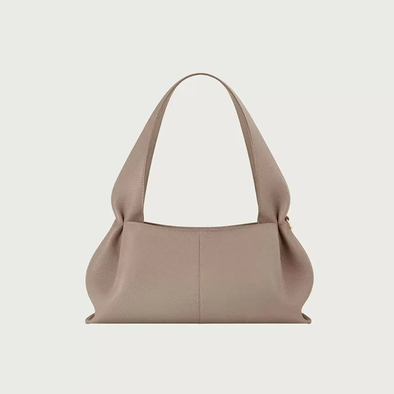 Wide-Strap Hobo Bag