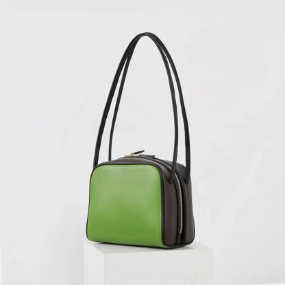 Colorblock Dome Shoulder Bag