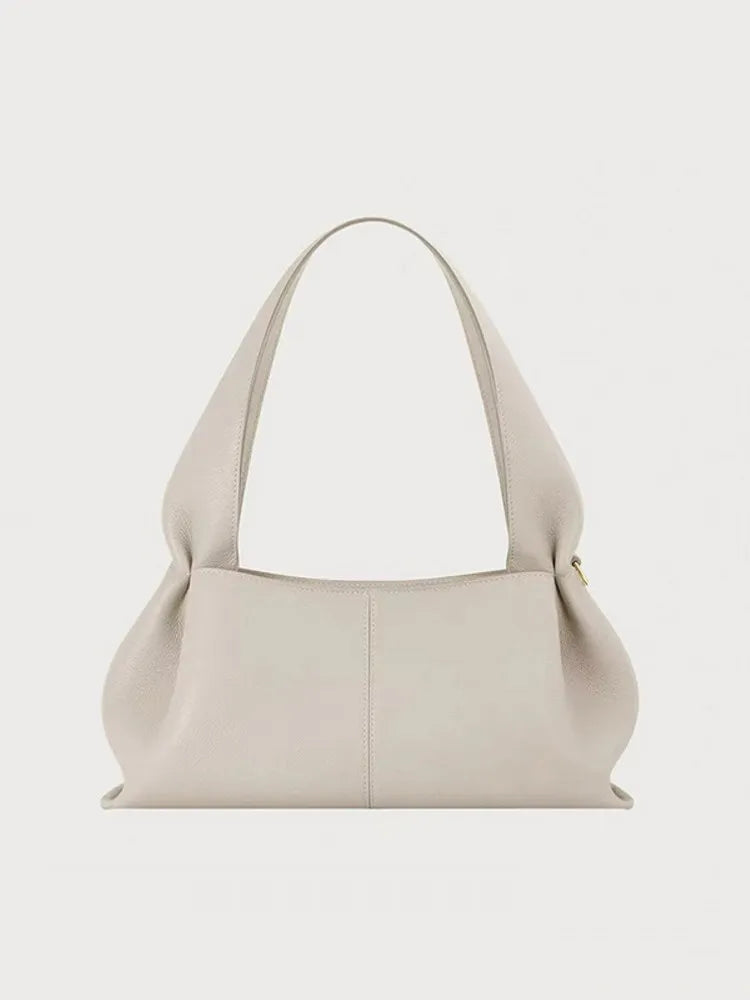 Wide-Strap Hobo Bag