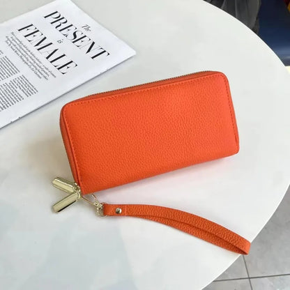 Double-Zip Wristlet Wallet