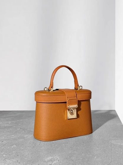 Top-Handle Box Bag