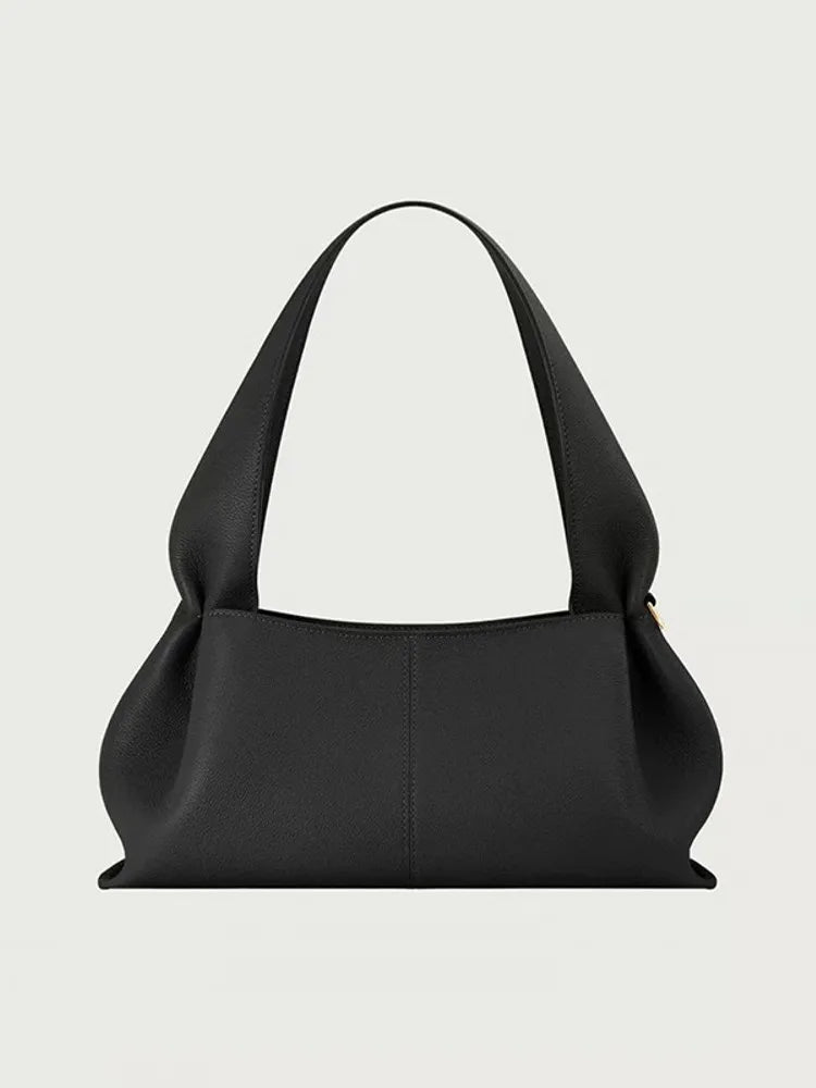 Wide-Strap Hobo Bag