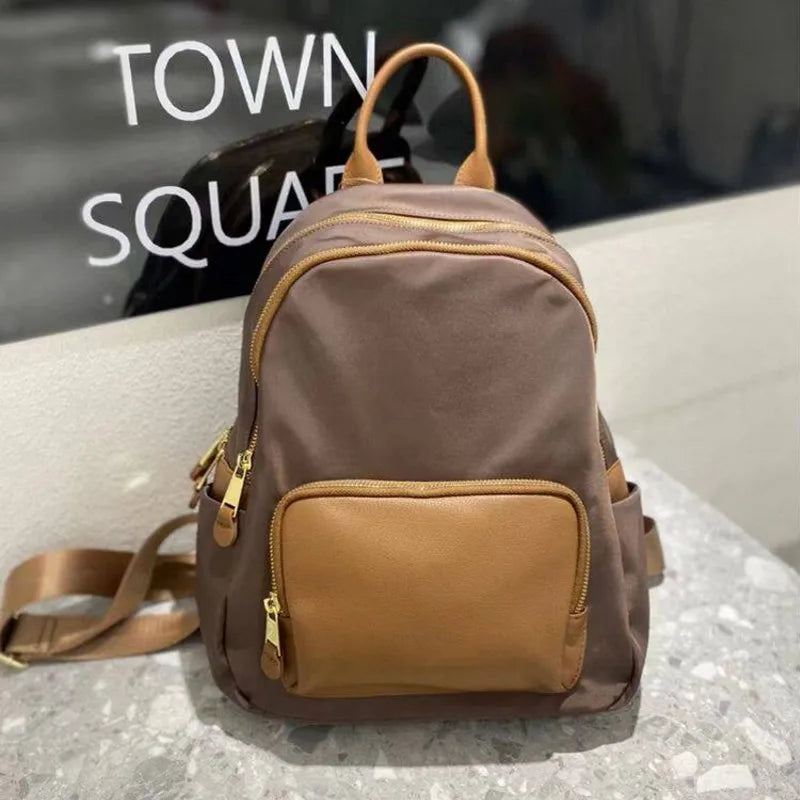 Triple-Zip Pocket Backpack
