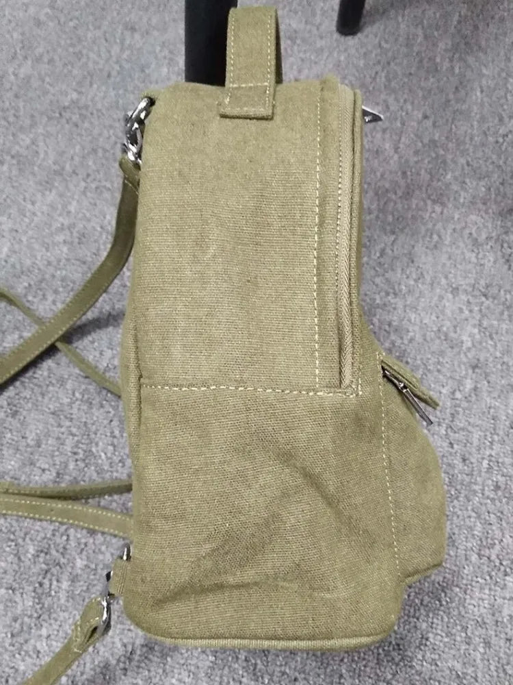 Front-Tab Zip Backpack