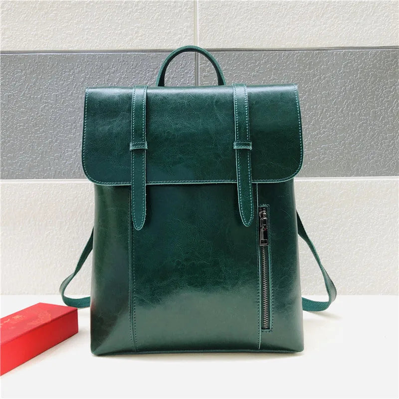 Twin-Strap Flap Backpack