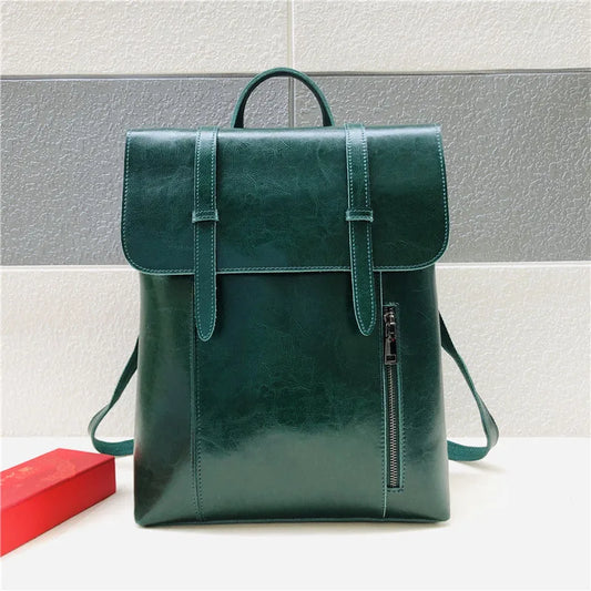 Twin-Strap Flap Backpack