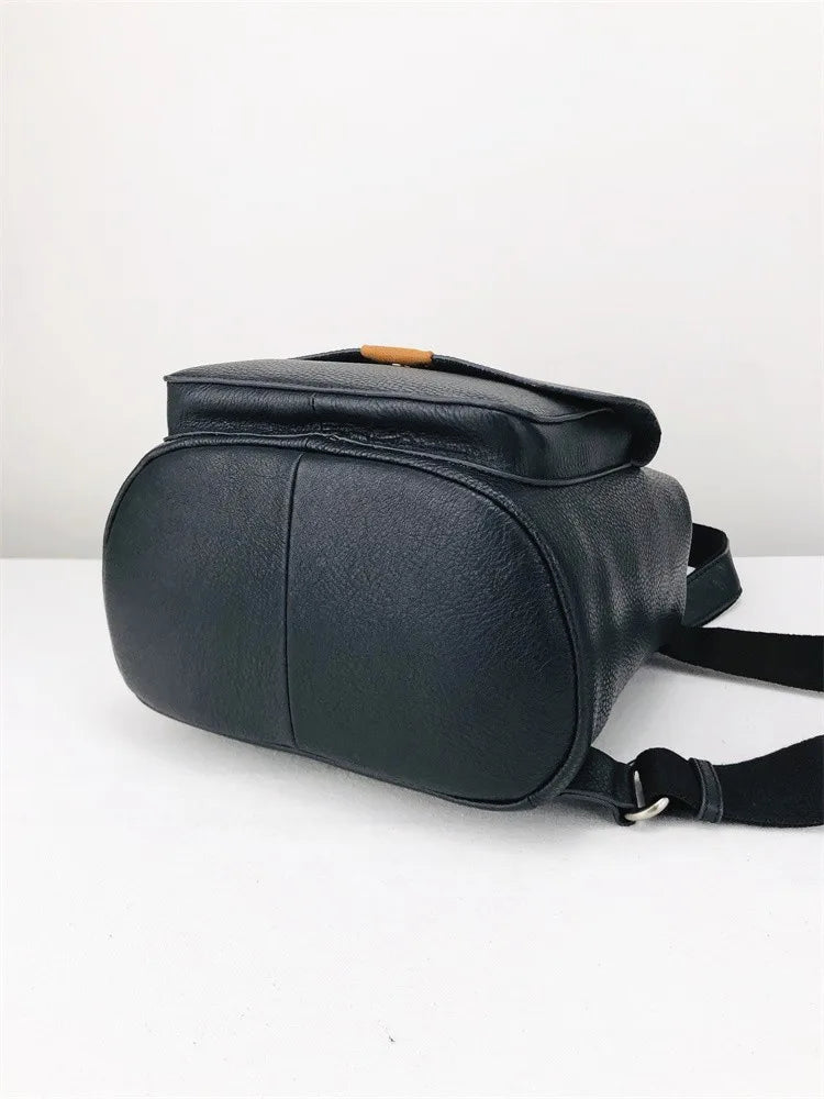 Clasp-Flap Pocket Backpack