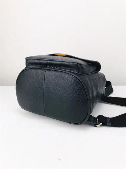 Clasp-Flap Pocket Backpack