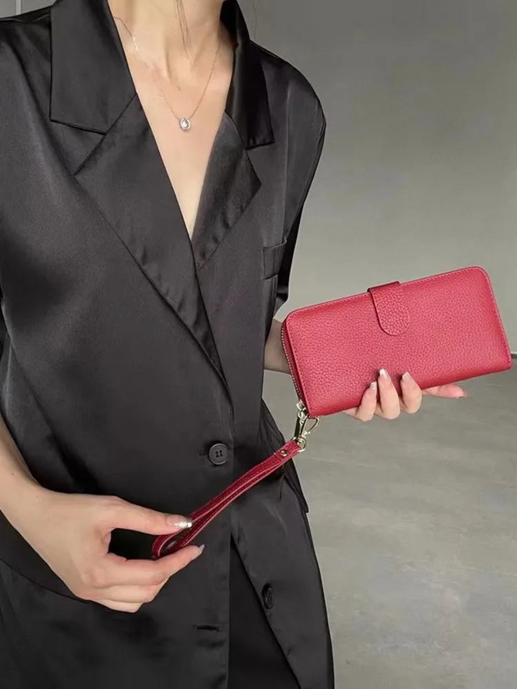 Tab-Front Wristlet Wallet