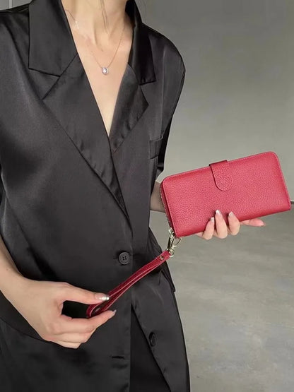 Tab-Front Wristlet Wallet