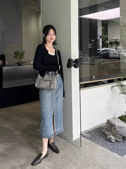 Twin-Buckle Satchel Bag