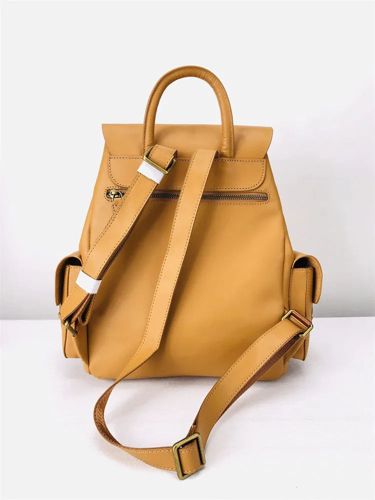 Buckle-Flap Pocket Backpack