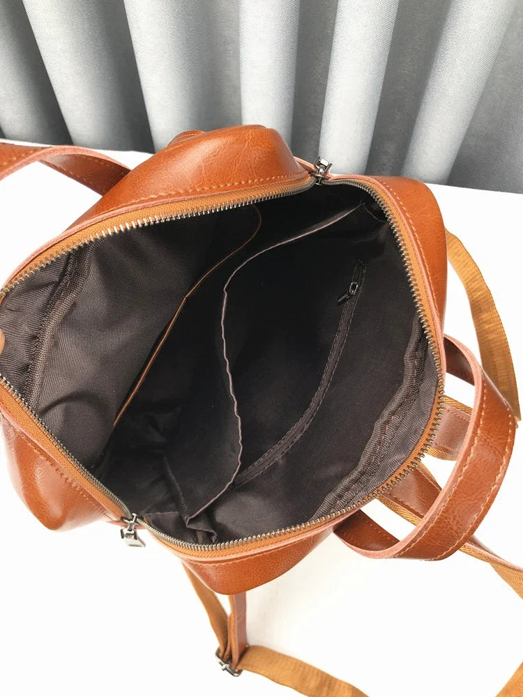 Rectangular Front-Pocket Backpack
