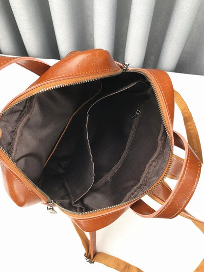 Rectangular Front-Pocket Backpack