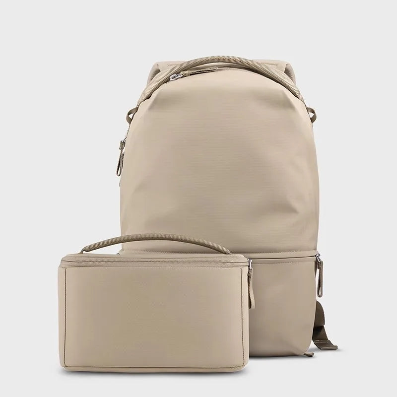 Rounded Zip Backpack