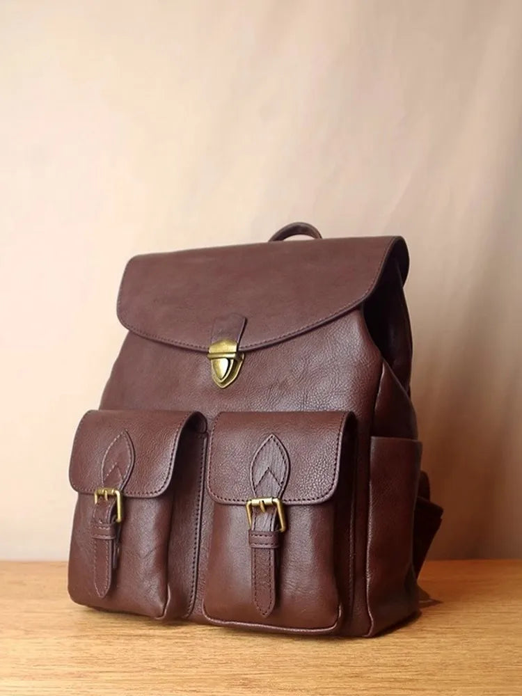 Twin-Pocket Flap Backpack