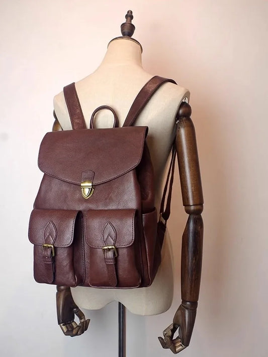Twin-Pocket Flap Backpack