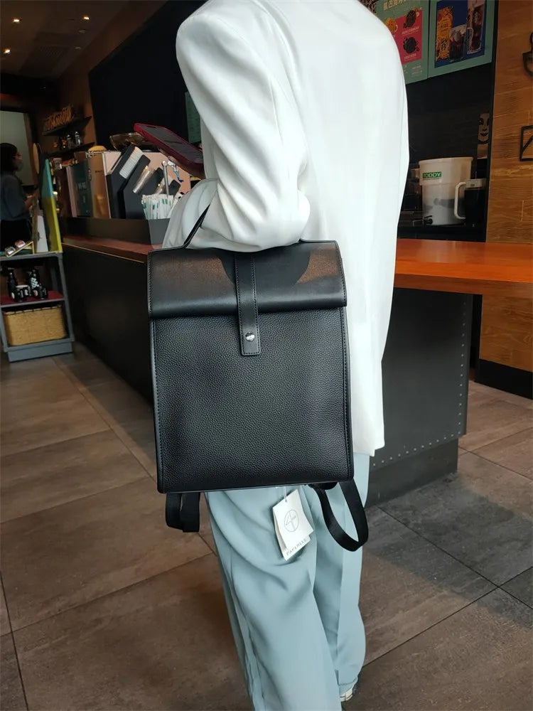Structured Flap Backpack