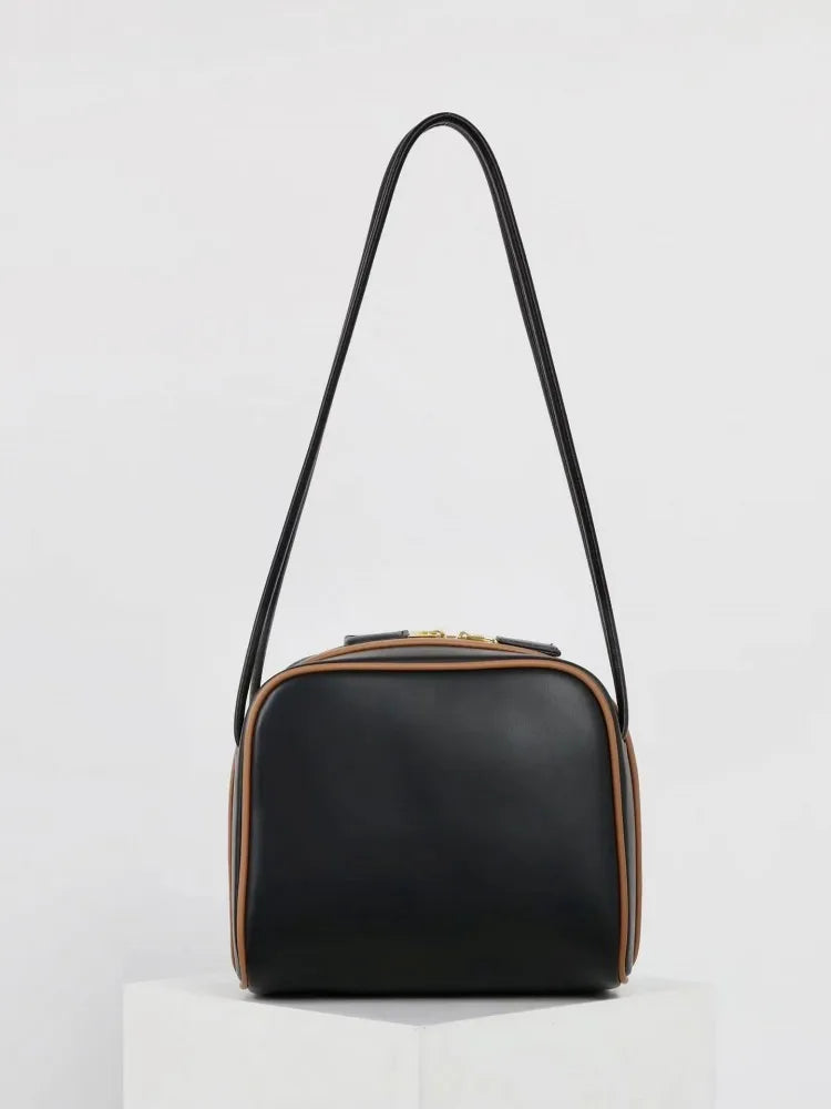 Colorblock Dome Shoulder Bag