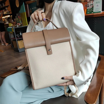Structured Flap Backpack