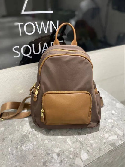 Triple-Zip Pocket Backpack