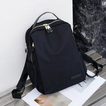 Zip-Top Side-Pocket Backpack