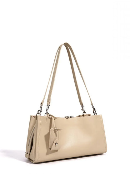 Trapeze Zip-Top Shoulder Bag