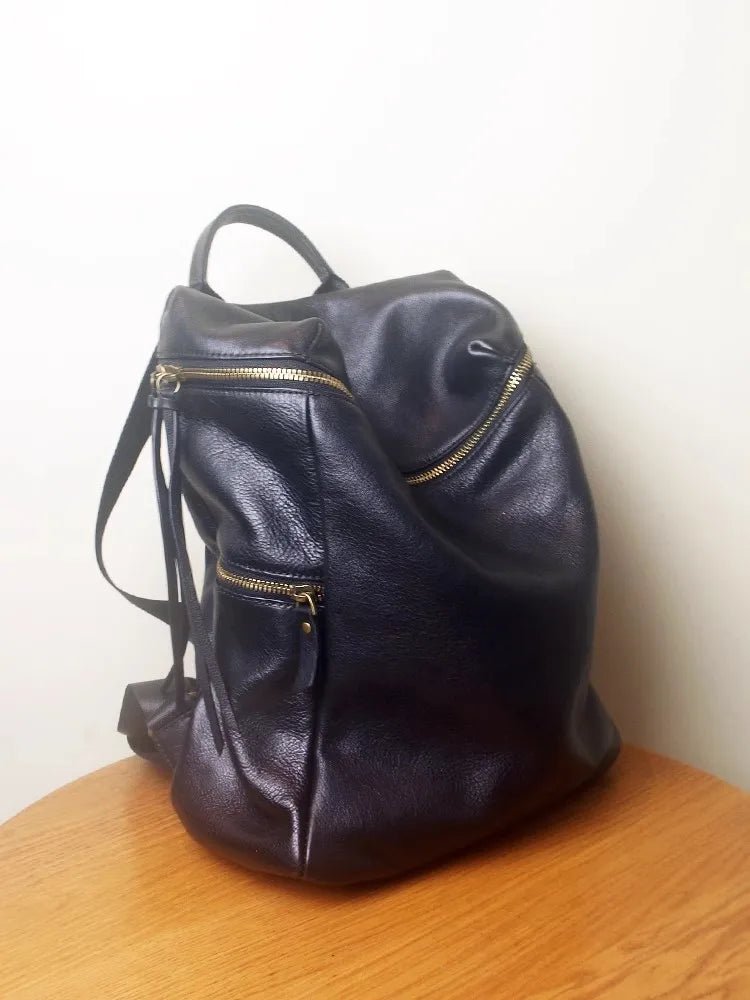 Foldover Zip Backpack