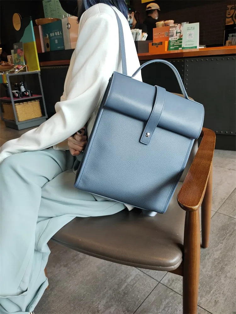 Structured Flap Backpack