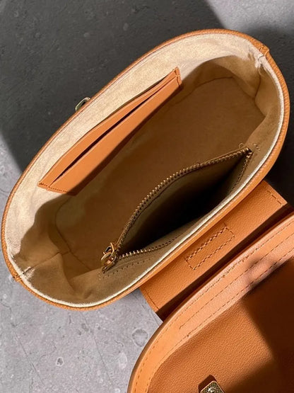 Top-Handle Box Bag