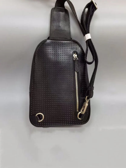 Snake-Pattern Sling Bag